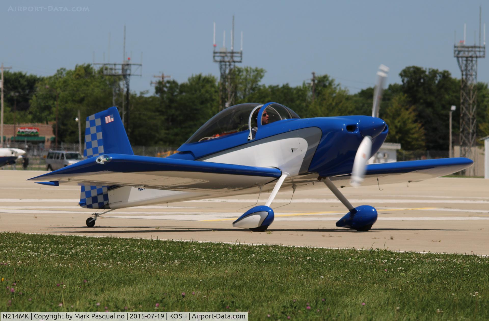 N214MK, 2007 Vans RV-8 C/N 81855, Vans RV-8