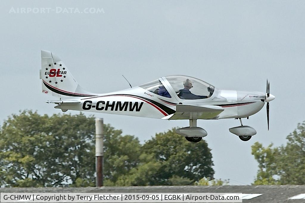 G-CHMW, 2013 Aerotechnik EV-97 Eurostar SL C/N LAA 315B-15158, At 2015 LAA Rally at Sywell