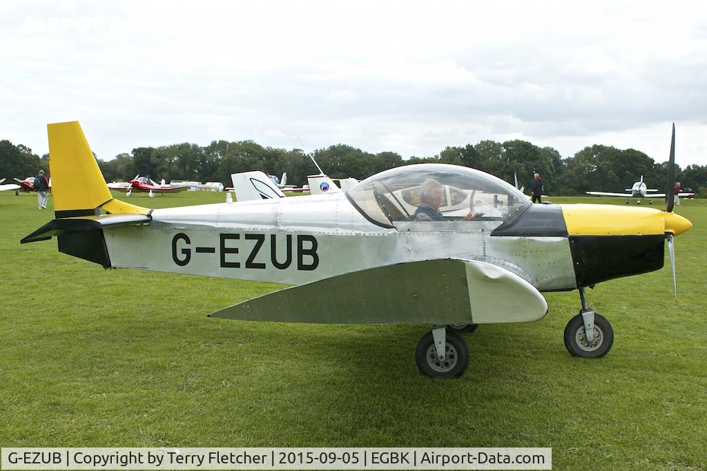 G-EZUB, 2004 Zenair CH-601 HD Zodiac C/N PFA 162-12765, At 2015 LAA Rally at Sywell