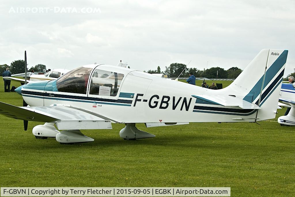 F-GBVN, 1979 Robin DR-400-180 Regent C/N 1408, At 2015 LAA Rally at Sywell