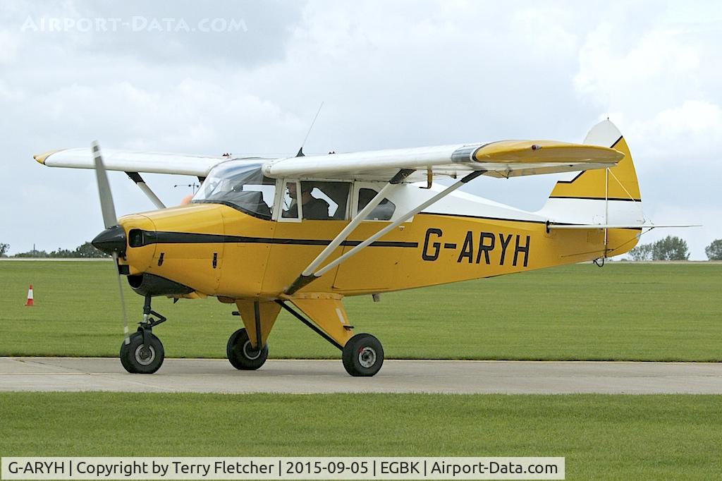 G-ARYH, 1959 Piper PA-22-160 Tri Pacer C/N 22-7039, At 2015 LAA Rally at Sywell
