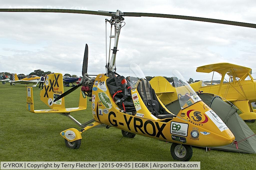 G-YROX, 2006 Rotorsport Uk MT-03 C/N RSUK/MT-03/005, At 2015 LAA Rally at Sywell