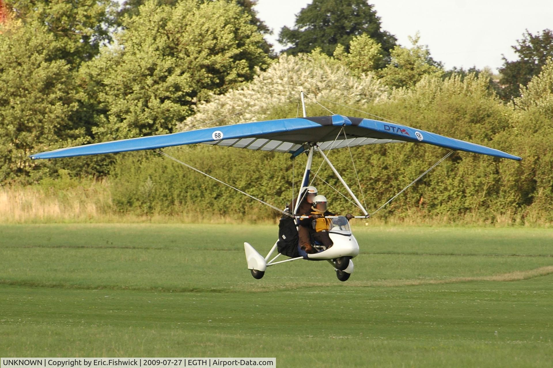 UNKNOWN, Ultralights various C/N Unknown, No.68 - DTA - Tour de France ULM 2009 - Anniversaire Louis Bleriot