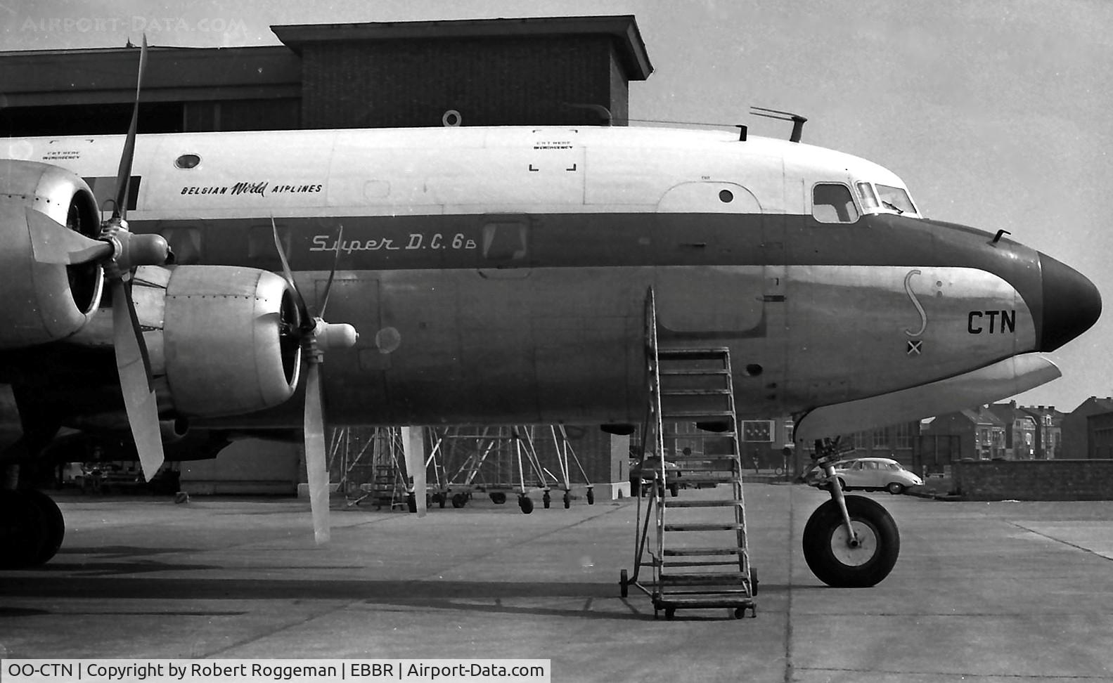 OO-CTN, 1954 Douglas DC-6B C/N 44176, 1965.SABENA.