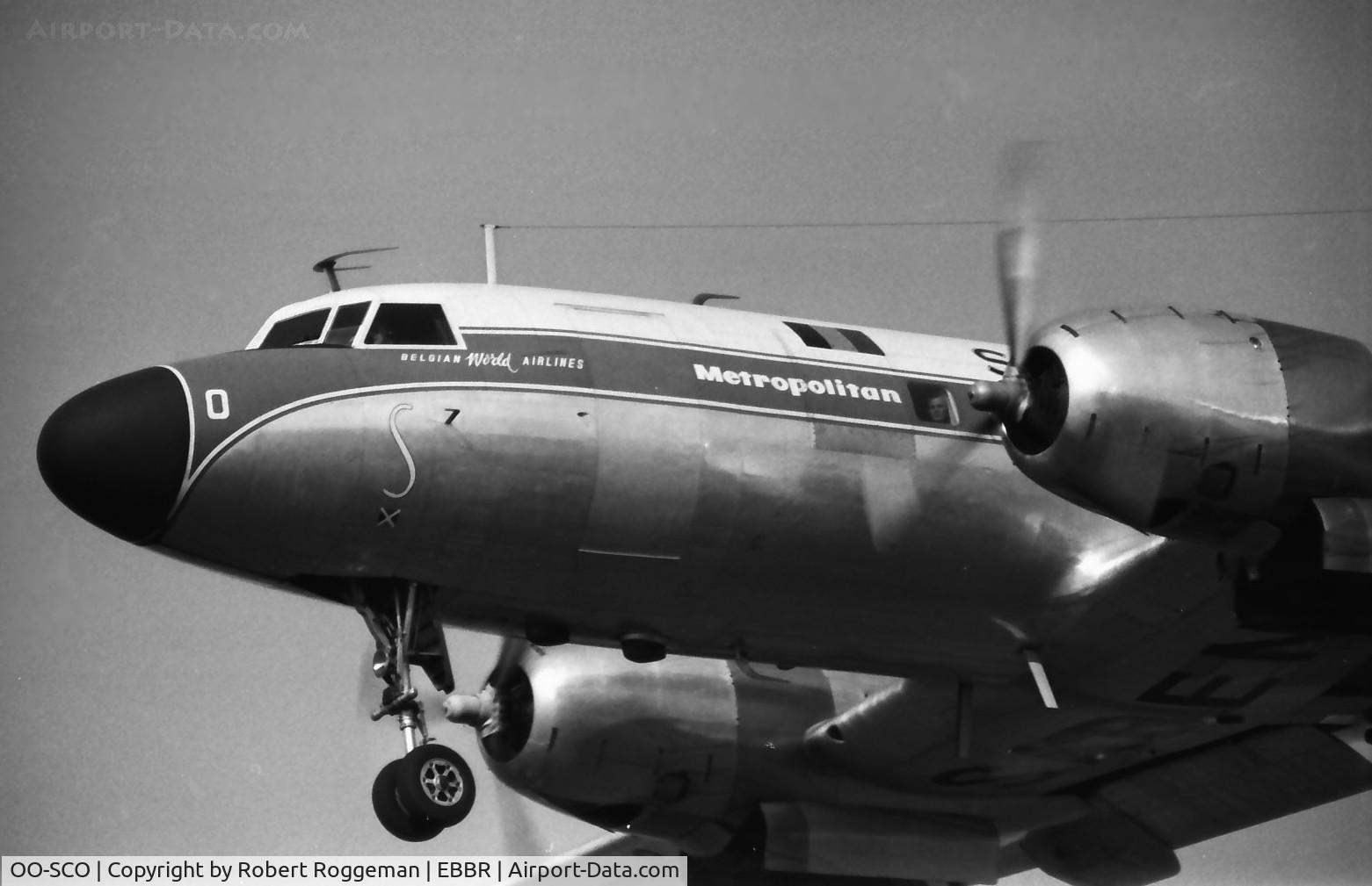 OO-SCO, 1956 Convair 440 Metropolitan C/N 366, 1964.Sabena.
