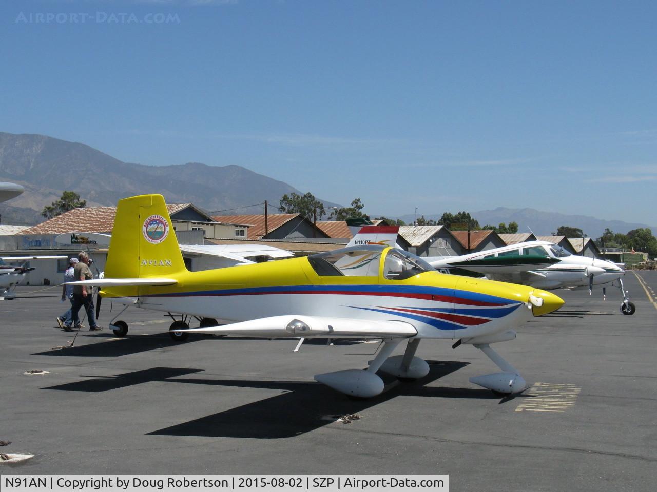 N91AN, 2003 Vans RV-9A C/N 90229, 2003 Vannata VAN's RV-9A, Lycoming O-320 160 Hp
