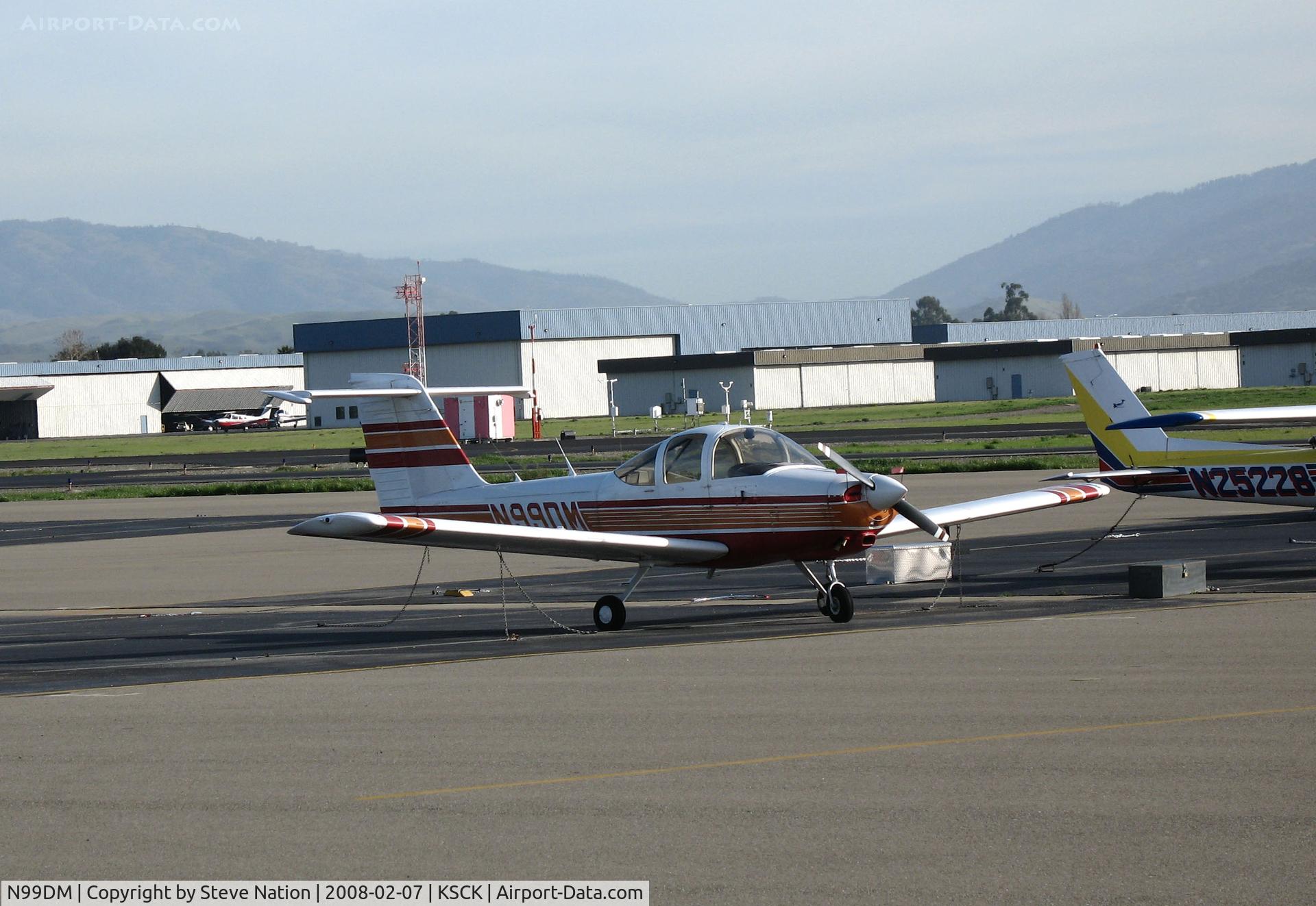 N99DM, 1978 Piper PA-38-112 Tomahawk Tomahawk C/N 38-78A0487, Locally-based 1978 Piper PA-38-112 @ KLVK (Livermore Municipal Airport, CA)