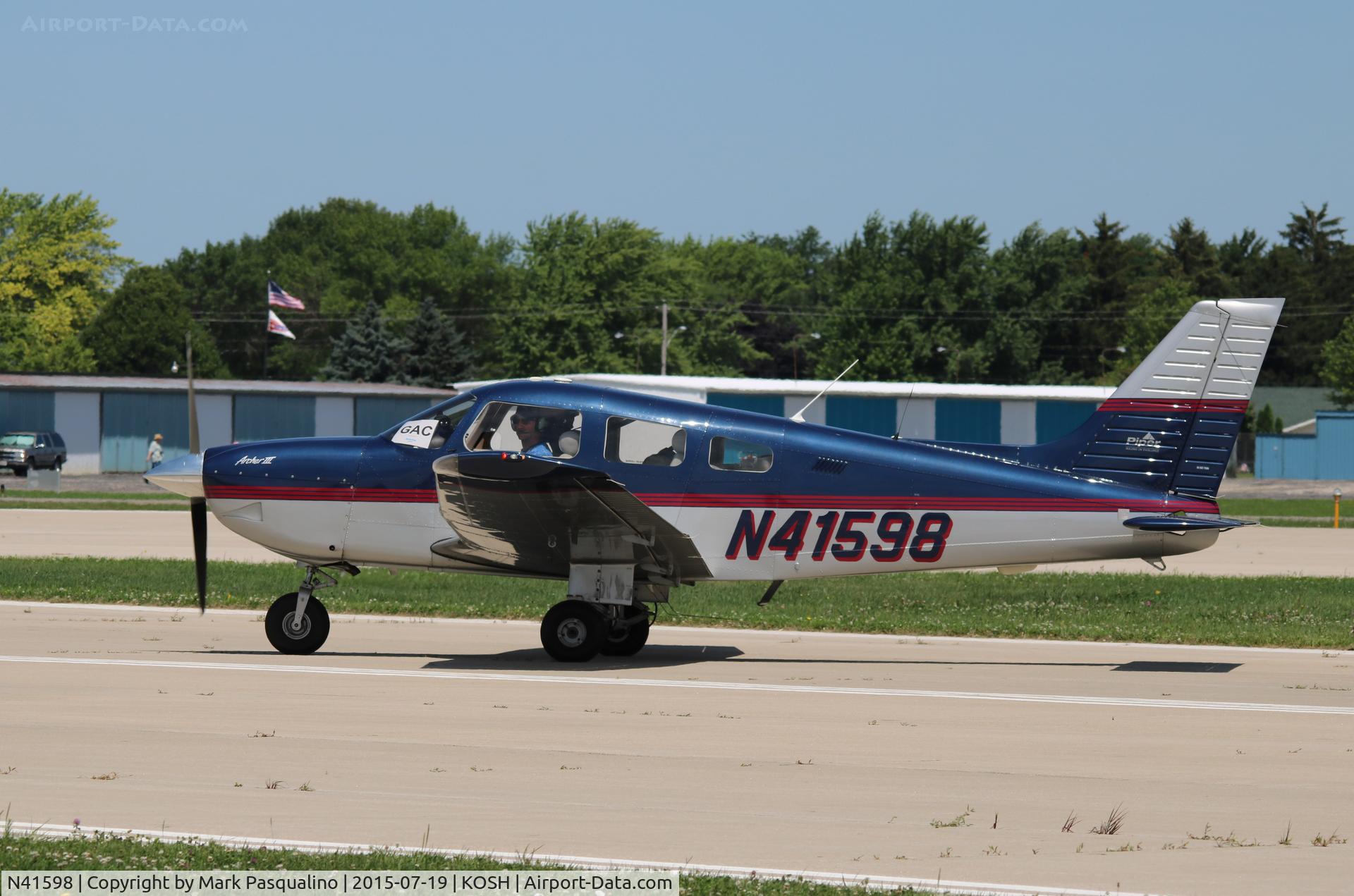 N41598, 1999 Piper PA-28-181 C/N 2843290, Piper PA-28-181