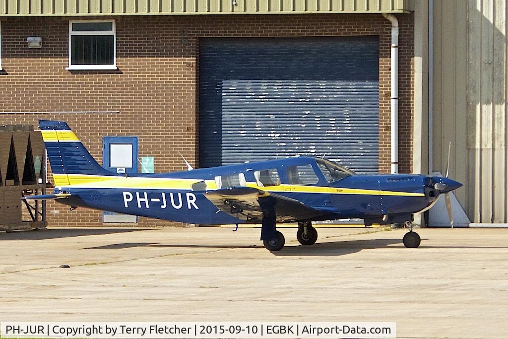 PH-JUR, 1982 Piper PA-32R-301T Turbo Saratoga C/N 32R-8229033, At East Midlands Airport