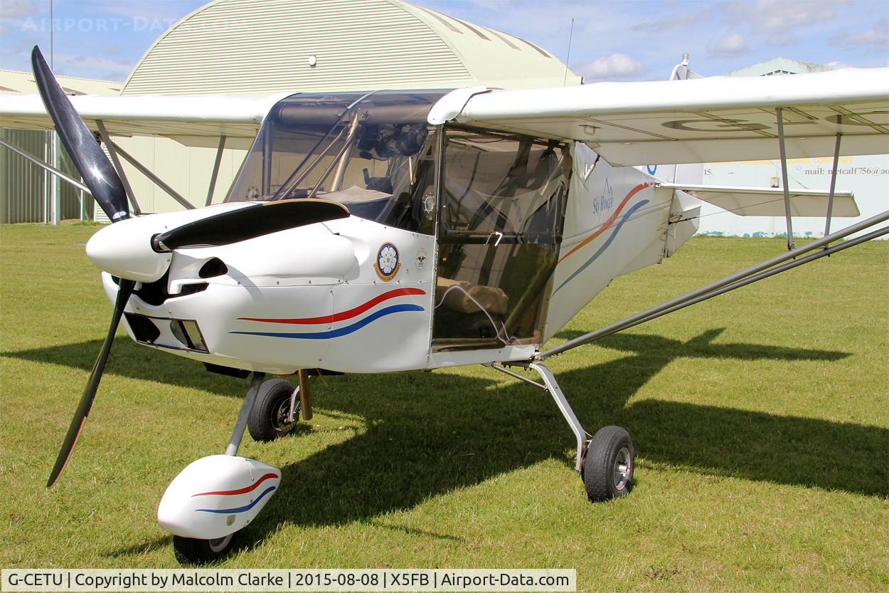 G-CETU, 2007 Skyranger Swift 912S(1) C/N BMAA/HB/551, Skyranger Swift 912S(1) at Fishburn Airfield, August 8th 2015.