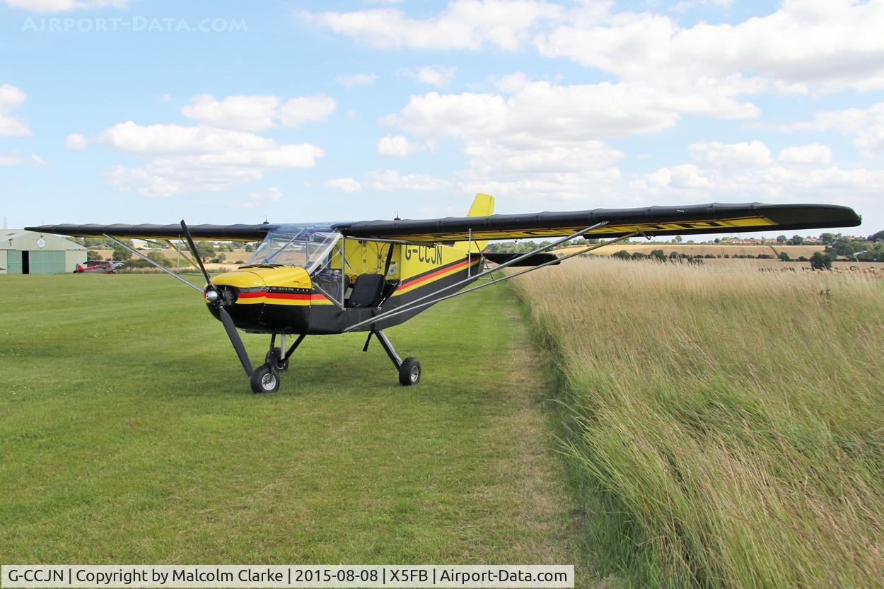 G-CCJN, 2005 Rans S-6ES Coyote II C/N PFA 204-13575, Rans S-6ES Coyote II at Fishburn Airfield, August 8th 2015.