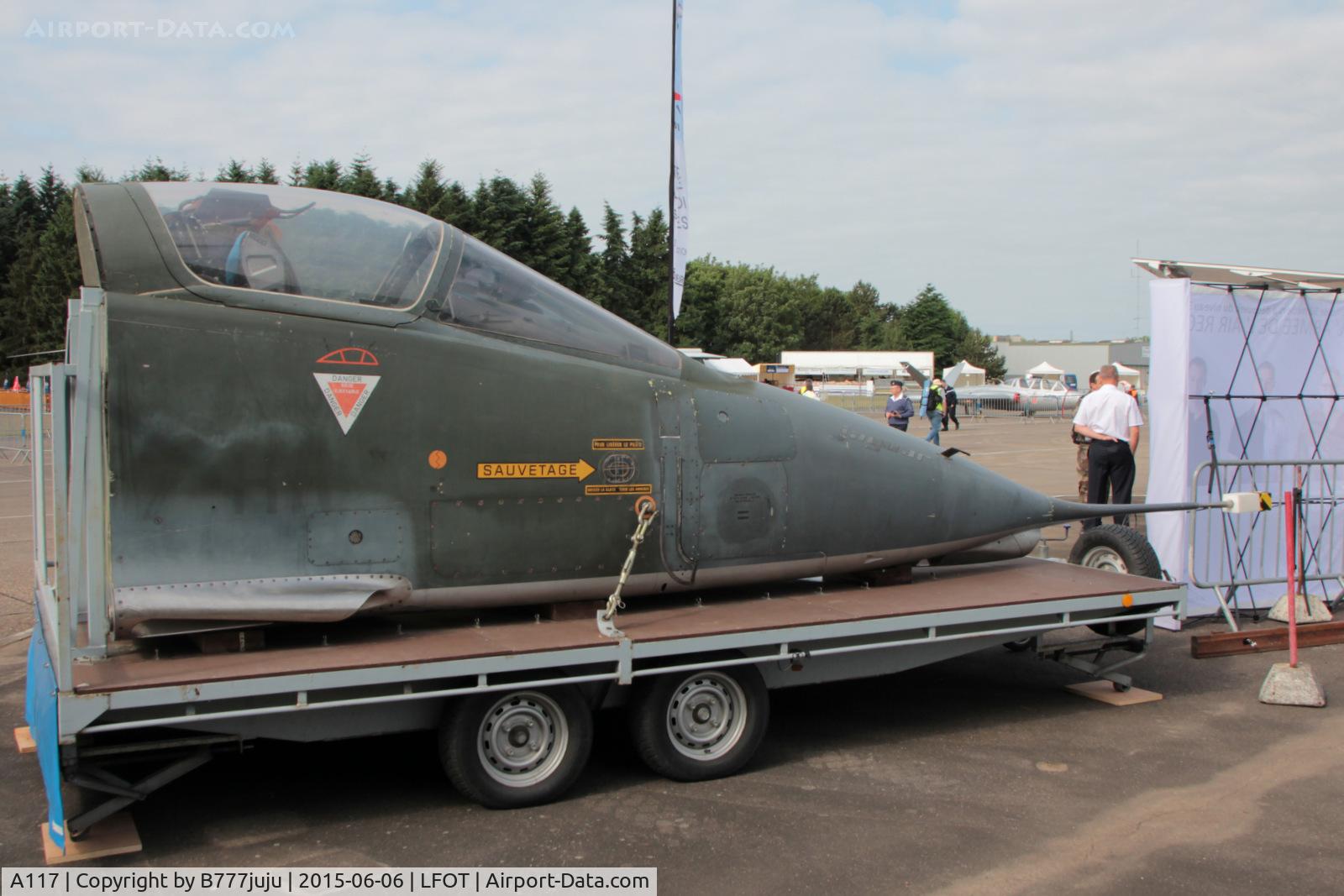 A117, Sepecat Jaguar A C/N A117, at Tours