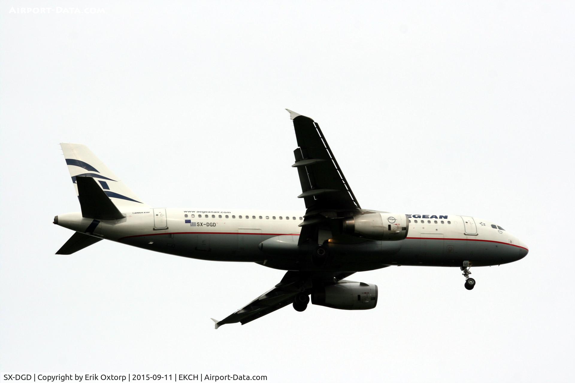 SX-DGD, 2009 Airbus A320-232 C/N 4065, SX-DGD landing rw 04L