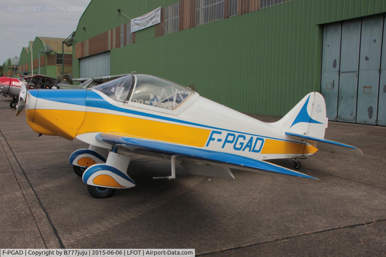 F-PGAD, SIPA 903 C/N 40, at Tours