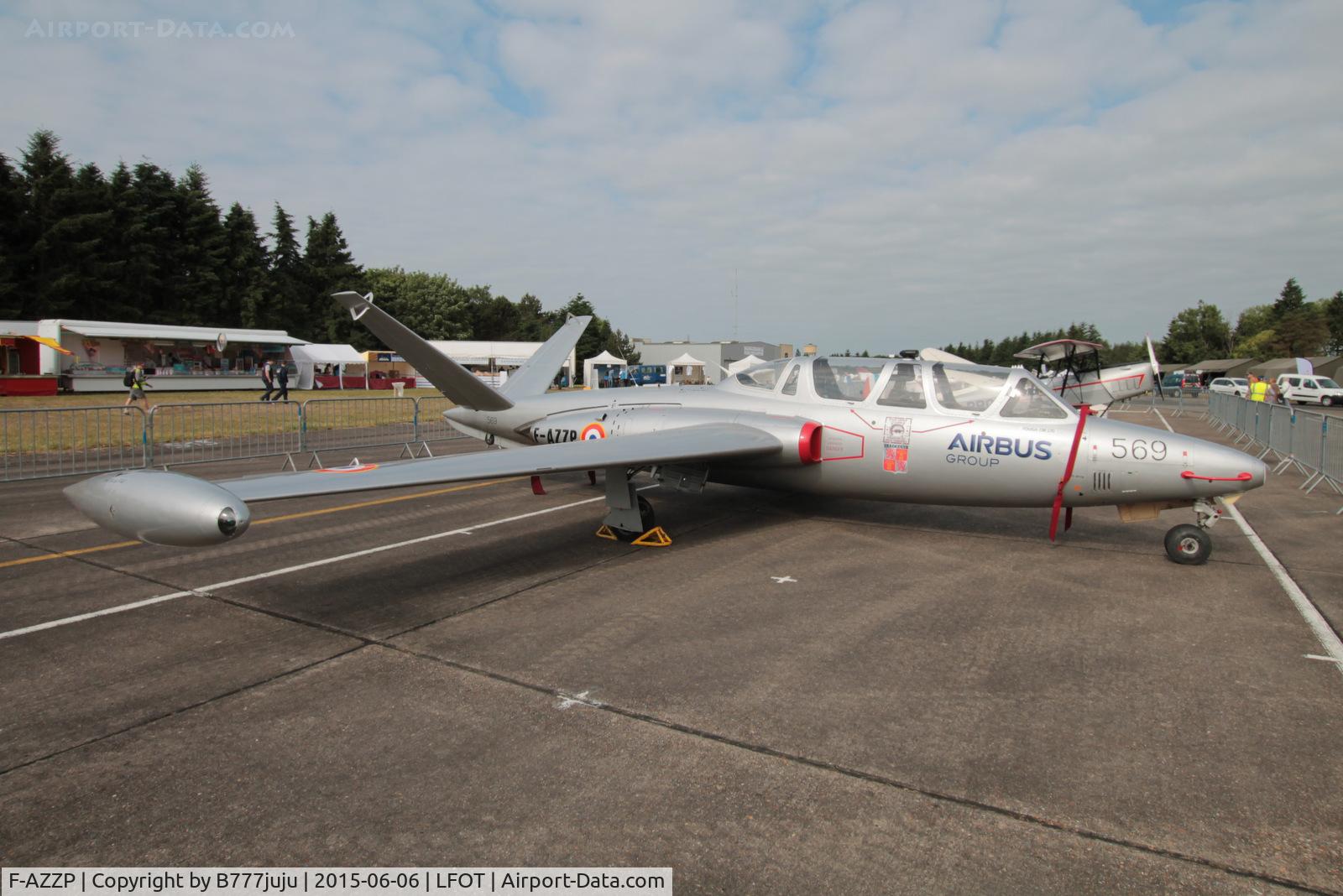 F-AZZP, 1966 Fouga CM-170R Magister C/N 569, at Tours