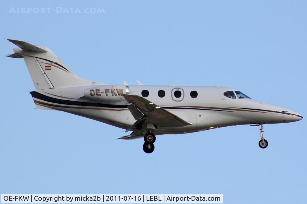 OE-FKW, 2003 Raytheon 390 Premier I C/N RB-77, Landing