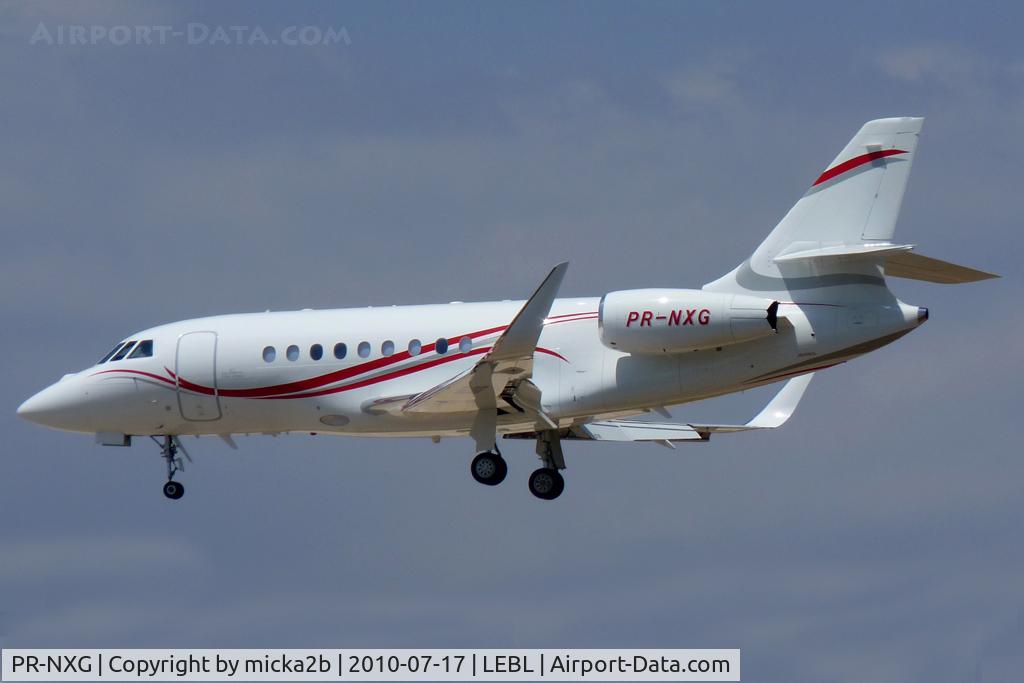 PR-NXG, 2008 Dassault Falcon 2000EX C/N 157, Landing
