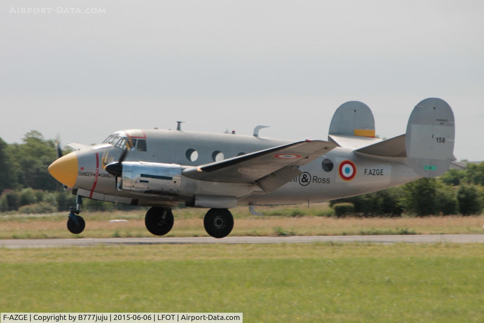 F-AZGE, 1951 Dassault MD-312 Flamant C/N 158, at Tours