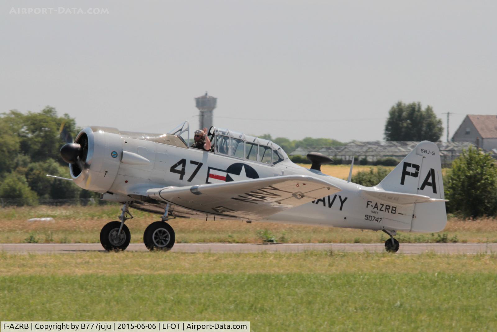 F-AZRB, North American SNJ-5 Texan Texan C/N 88-17955, at tours
