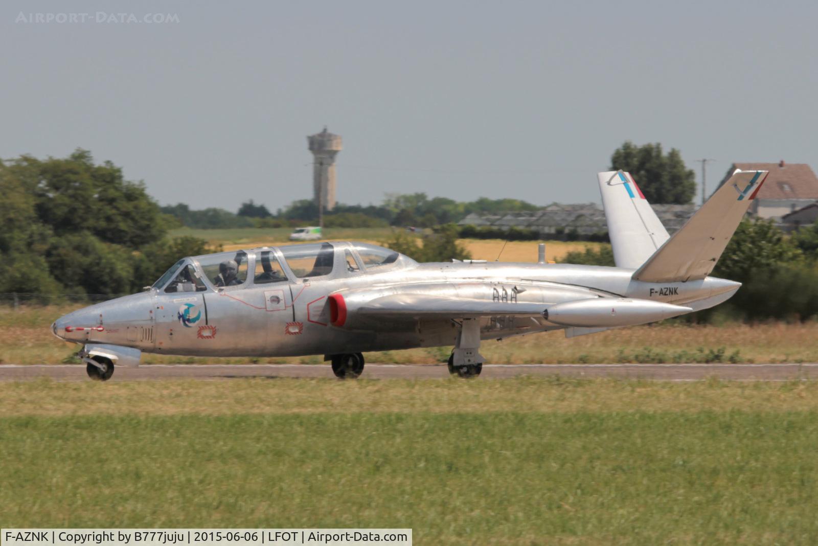 F-AZNK, Fouga CM-170 Magister C/N 217, at Tours