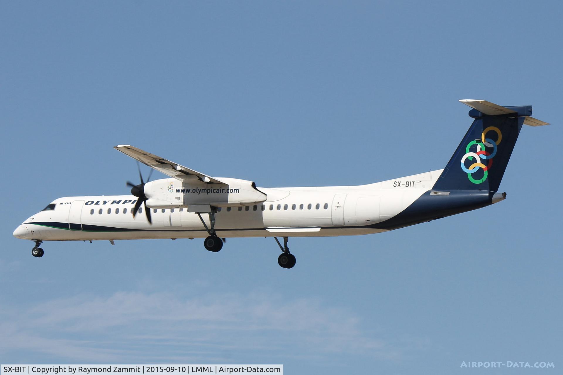 SX-BIT, 2007 De Havilland Canada DHC-8-402Q Dash 8 C/N 4148, DHC-8 SX-BIT Olympic Airways