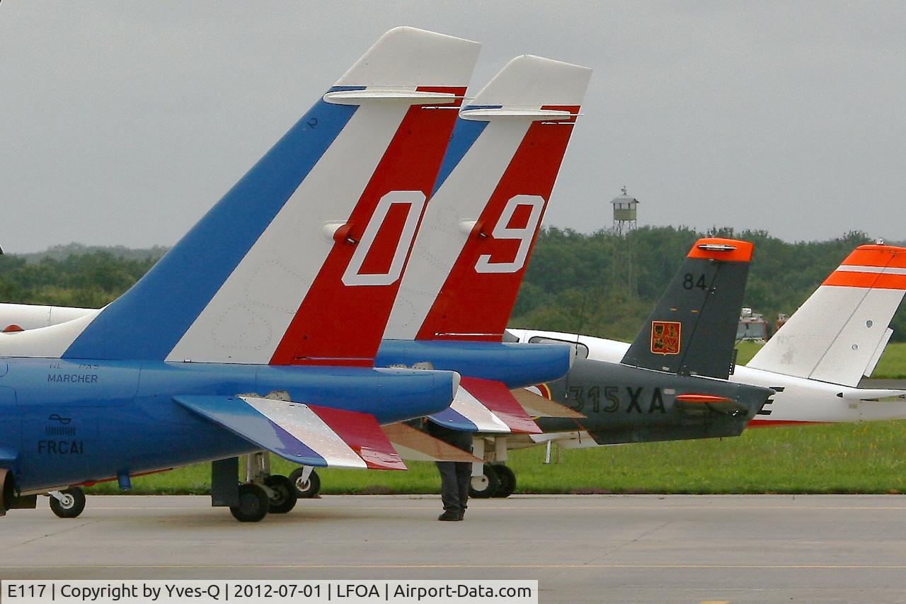 E117, , Dassault-Dornier Alpha Jet E (F-RCAI), Avord Air Base 702 (LFOA) open day 2012
