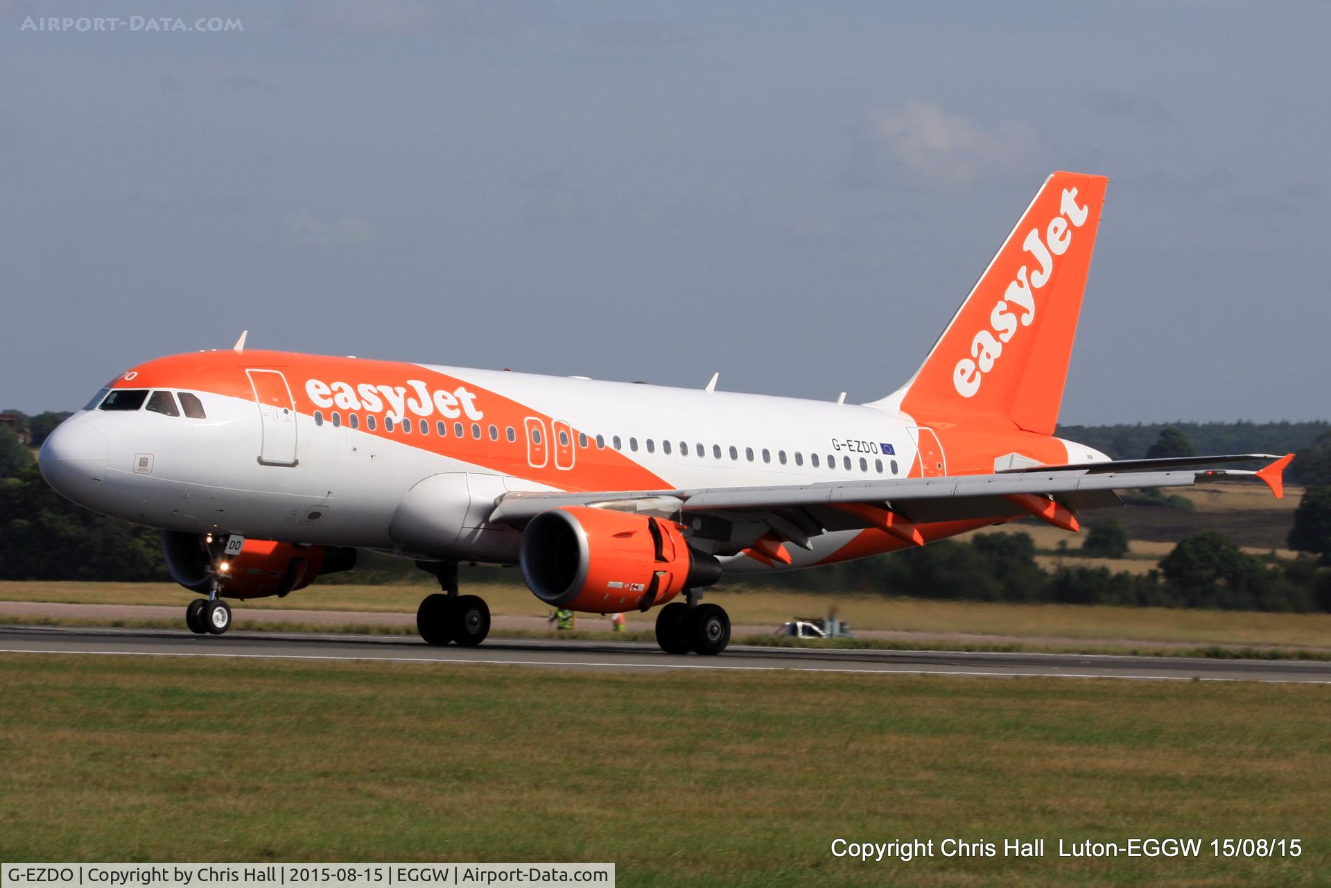 G-EZDO, 2008 Airbus A319-111 C/N 3634, easyJet