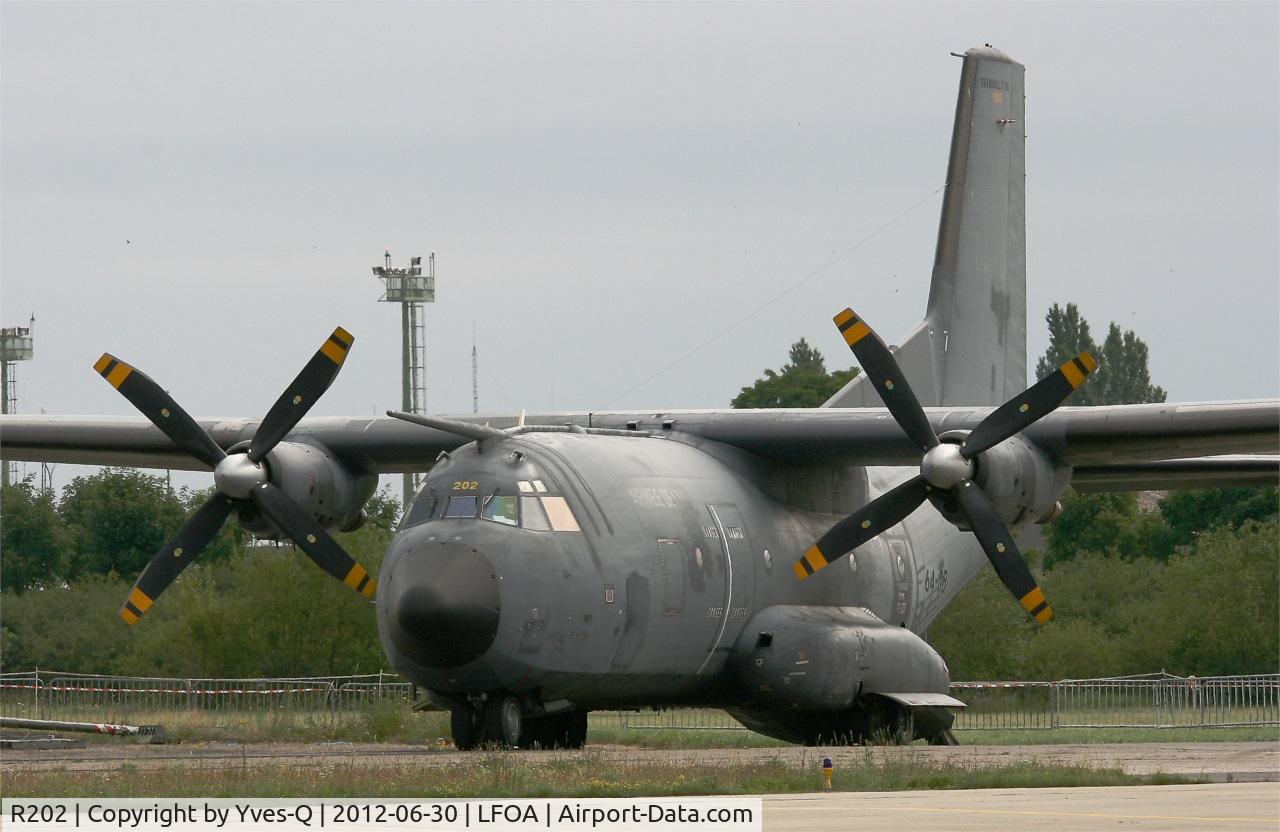 R202, Transall C-160R C/N 202, French Air Force Transall C-160R, Static display, Avord Air Base 702 (LFOA) open day 2012