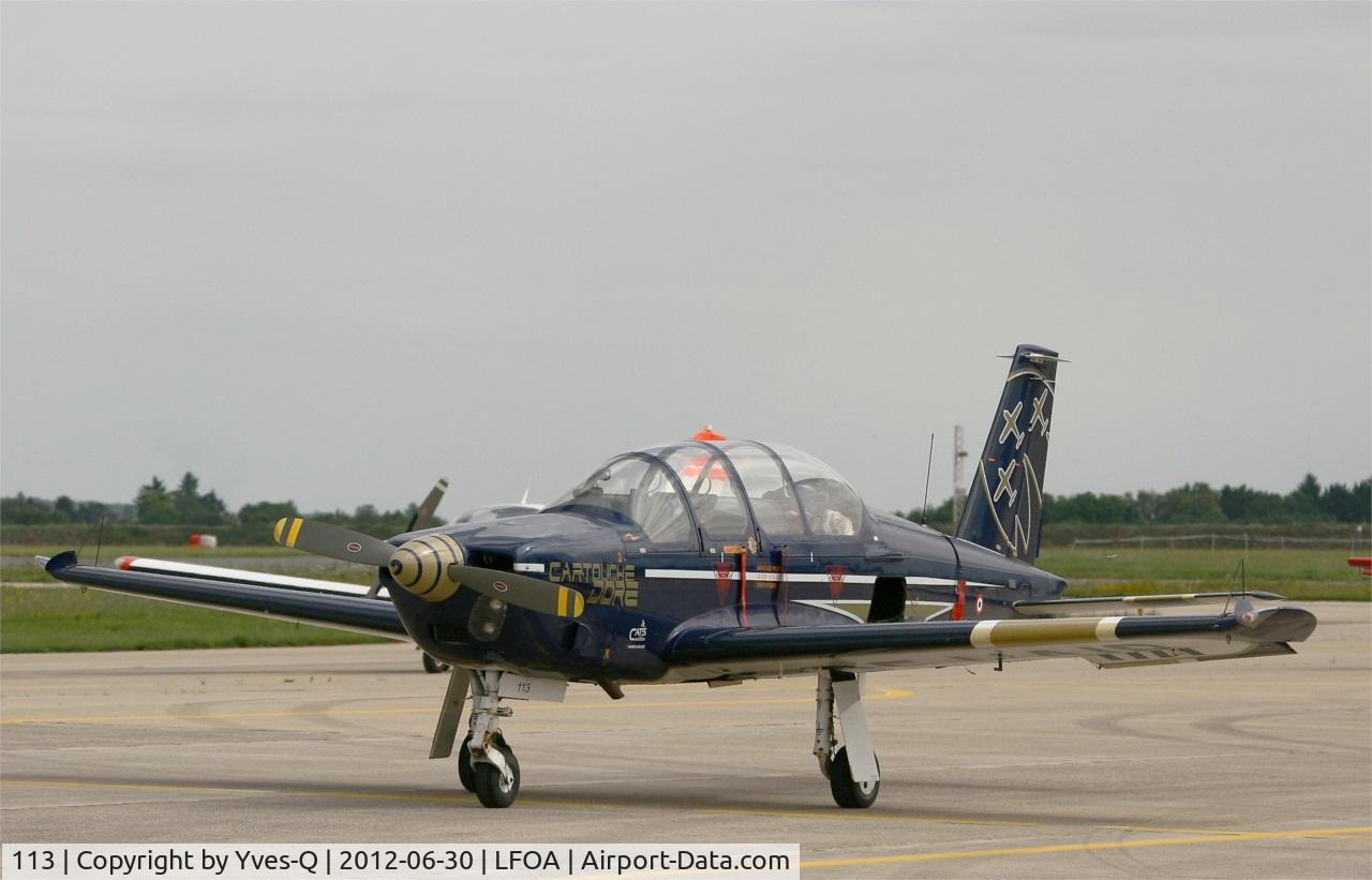 113, Socata TB-30 Epsilon C/N 113, Socata TB-30 Epsilon Cartouche Doré, Static display, Team, Avord Air Base (LFOA) Open day 2012
