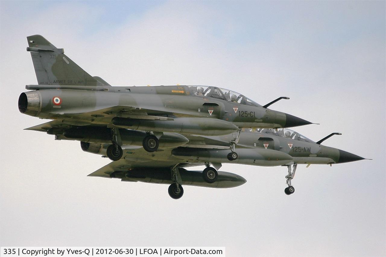 335, Dassault Mirage 2000N C/N 261, French Air Force Dassault Mirage 2000N (125-CI), Ramex Delta display, Avord Air Base 702 (LFOA) open day 2012