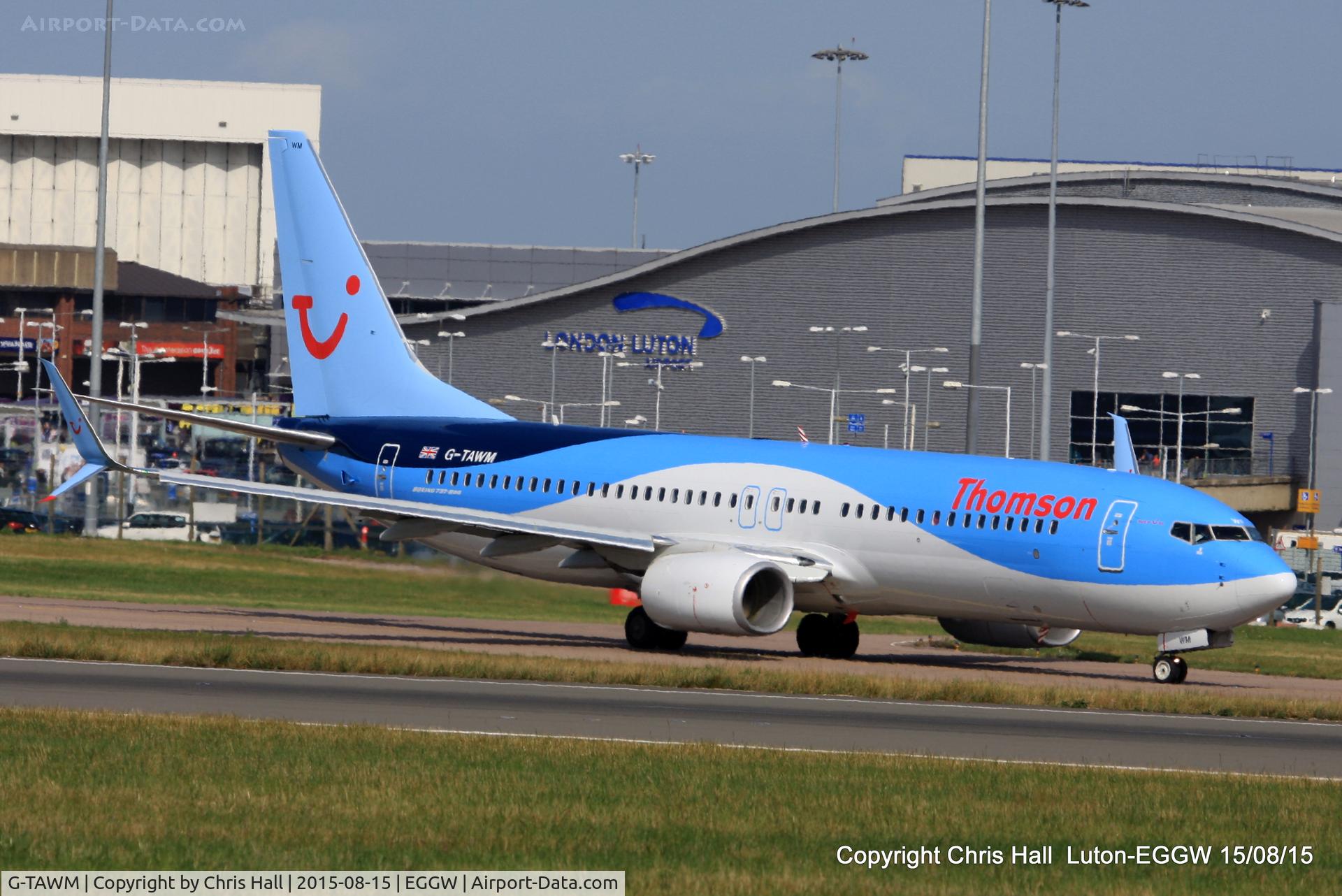 G-TAWM, 2013 Boeing 737-8K5 C/N 37249, Thomson