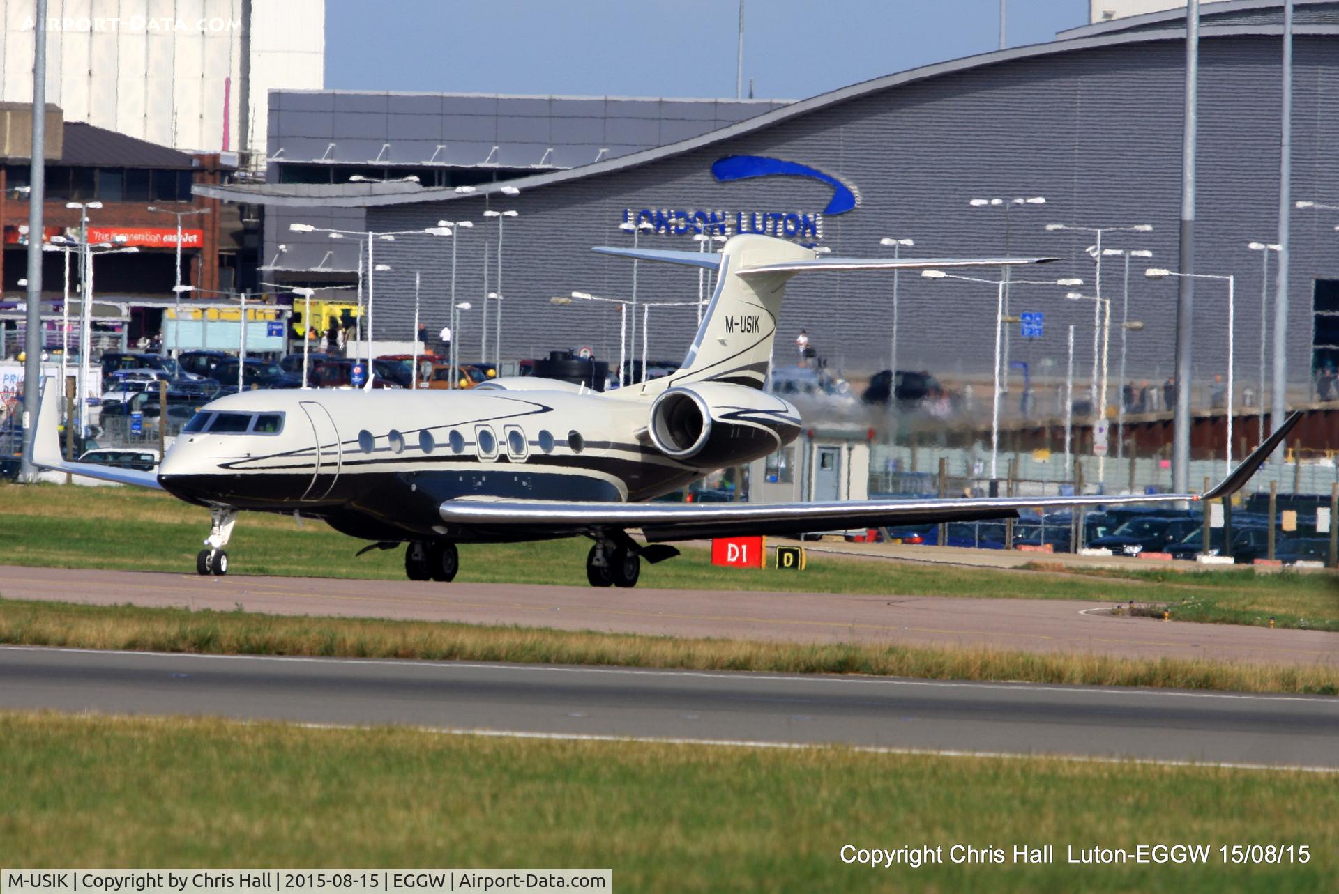 M-USIK, 2013 Gulfstream Aerospace G650 (G-VI) C/N 6037, YYA Aviation