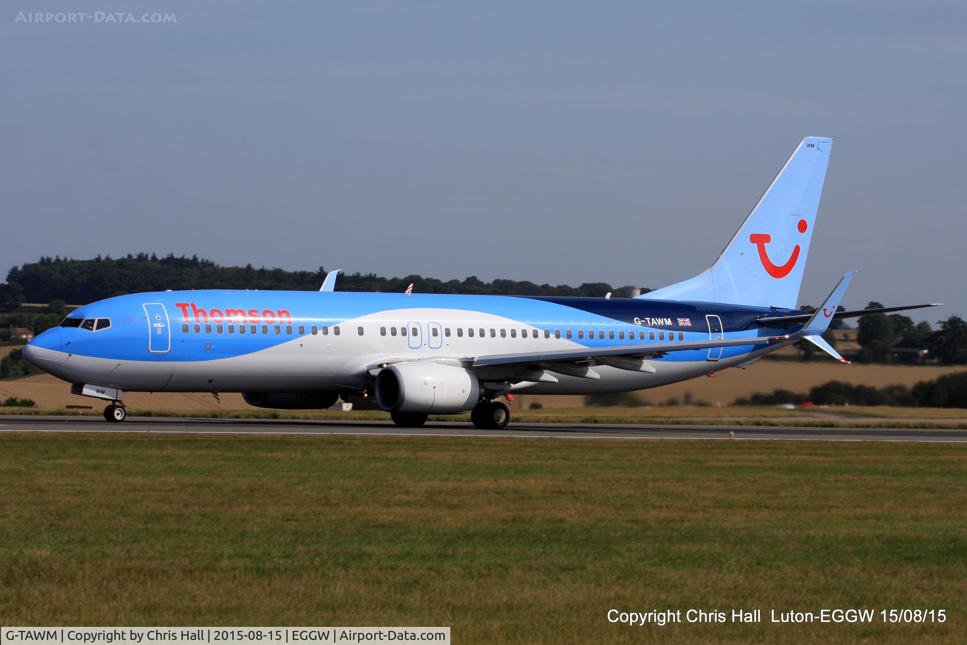 G-TAWM, 2013 Boeing 737-8K5 C/N 37249, Thomson