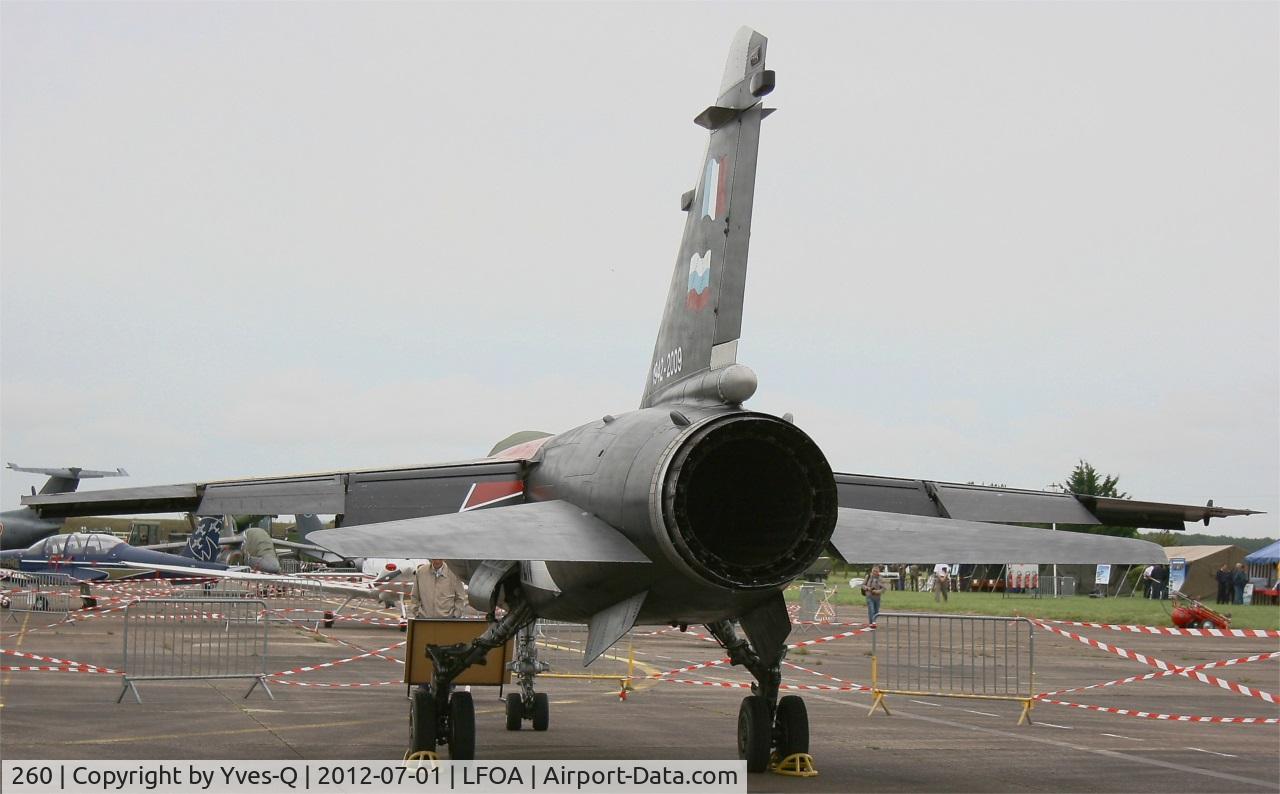 260, Dassault Mirage F.1CT C/N 260, Dassault Mirage F1 CT, Static Display, Avord Air Base 702 (LFOA) Open day 2012