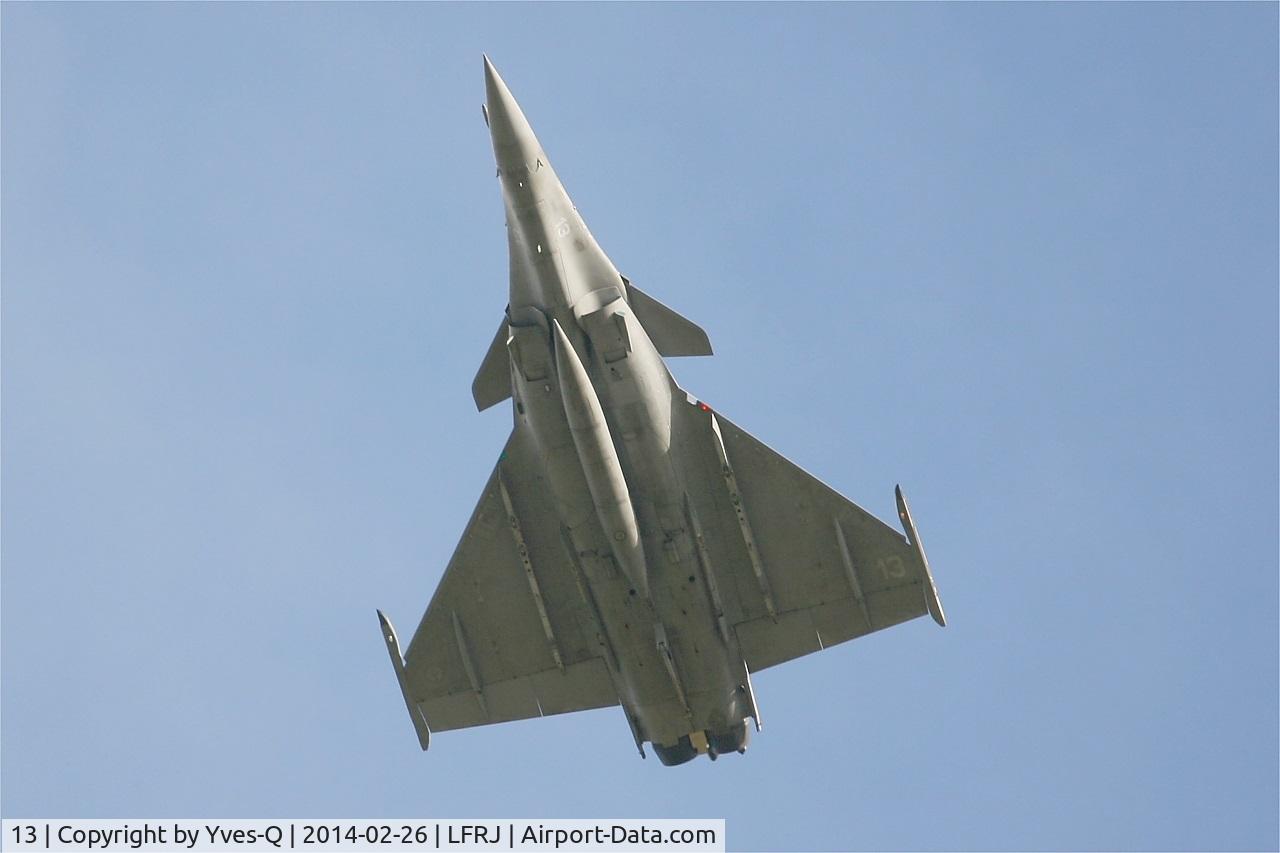 13, Dassault Rafale M C/N 13, Dassault Rafale M, Take off rwy 26, Landivisiau Naval Air Base (LFRJ)