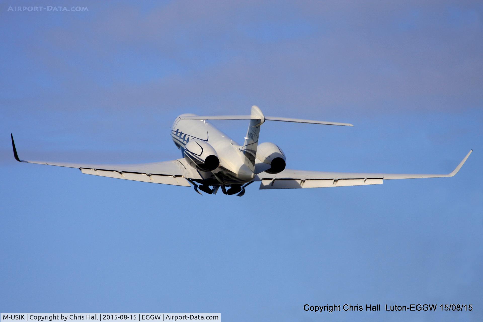M-USIK, 2013 Gulfstream Aerospace G650 (G-VI) C/N 6037, YYA Aviation