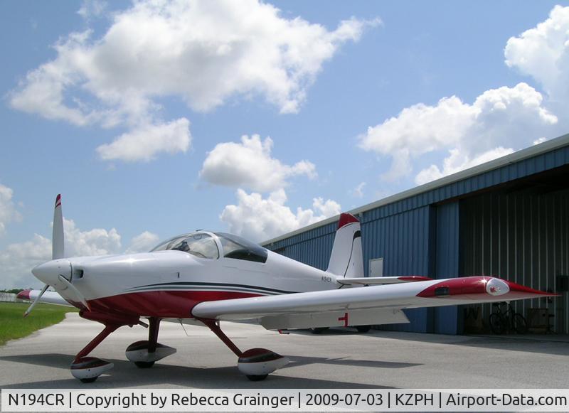 N194CR, Vans RV-9A C/N 90471, Freshly painted