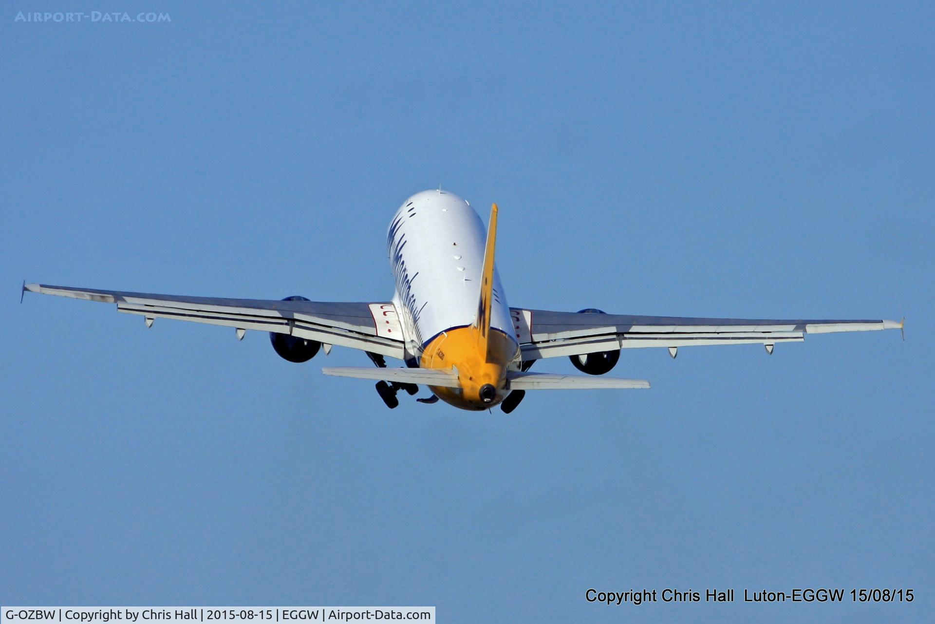 G-OZBW, 2001 Airbus A320-214 C/N 1571, Monarch
