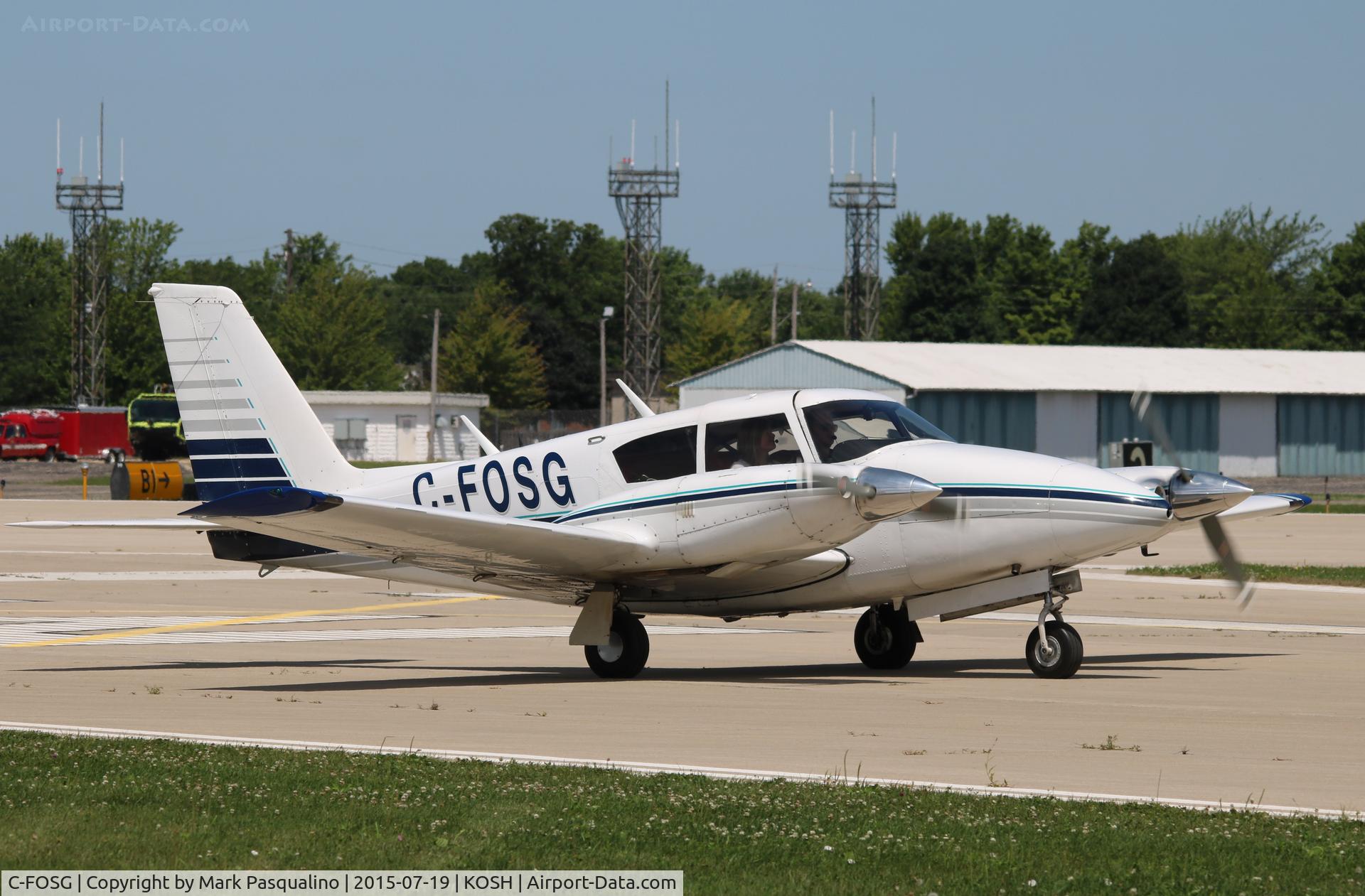 C-FOSG, 1965 Piper PA-30-160 Twin Comanche Twin Comanche C/N 30-873, Piper PA-30