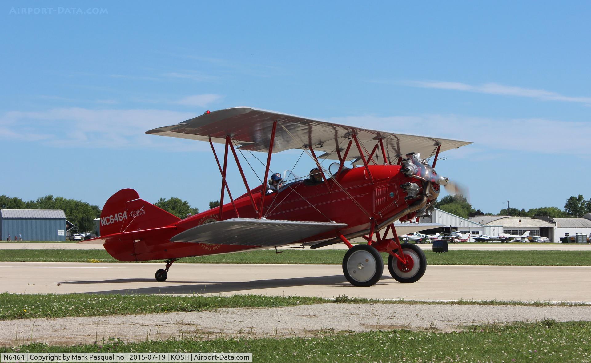 N6464, 1928 Curtiss-Wright Travel Air 4000 C/N 785, Travel Air 4000