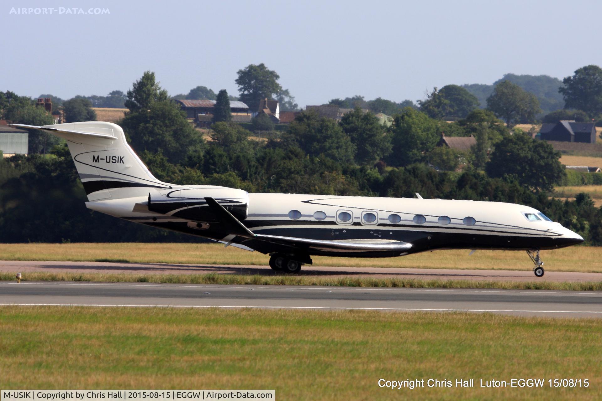 M-USIK, 2013 Gulfstream Aerospace G650 (G-VI) C/N 6037, YYA Aviation