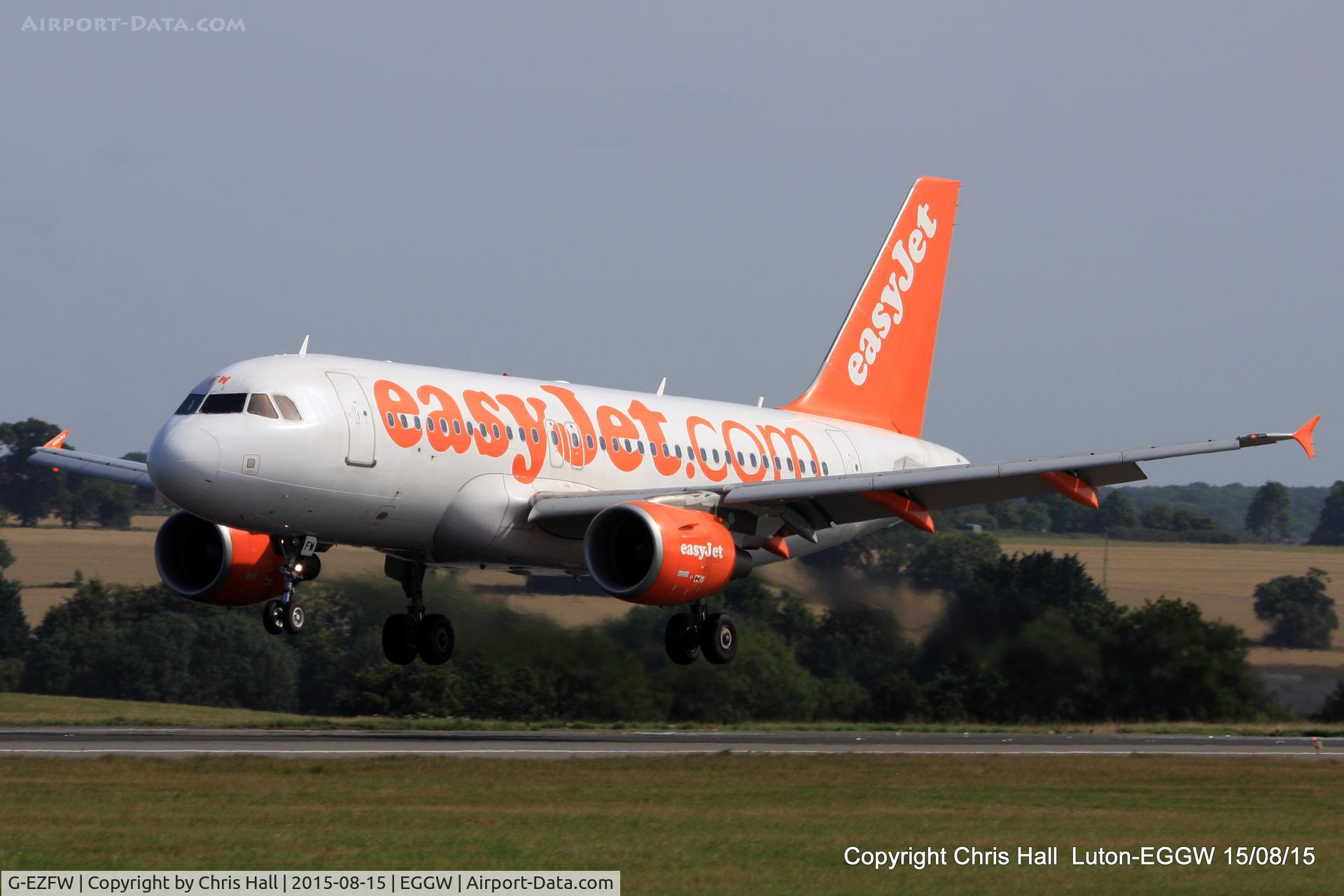G-EZFW, 2010 Airbus A319-111 C/N 4380, easyJet