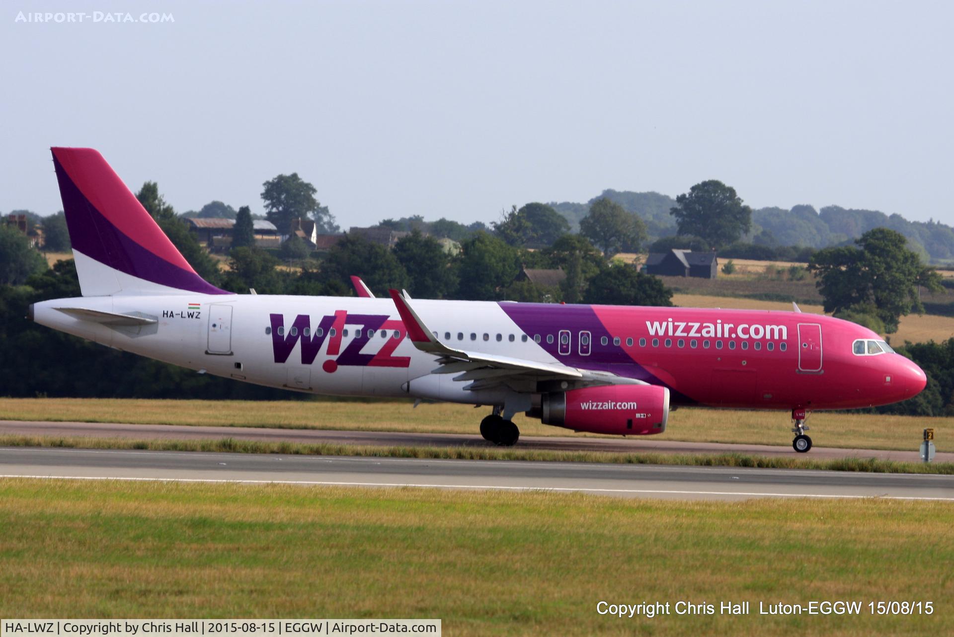 HA-LWZ, 2014 Airbus A320-232 C/N 6086, Wizzair