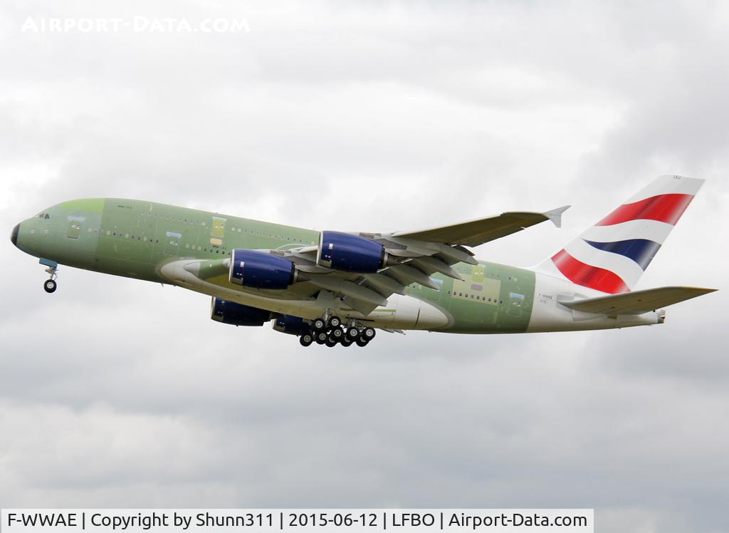 F-WWAE, 2015 Airbus A380-841 C/N 192, C/n 0192 - For British Airways
