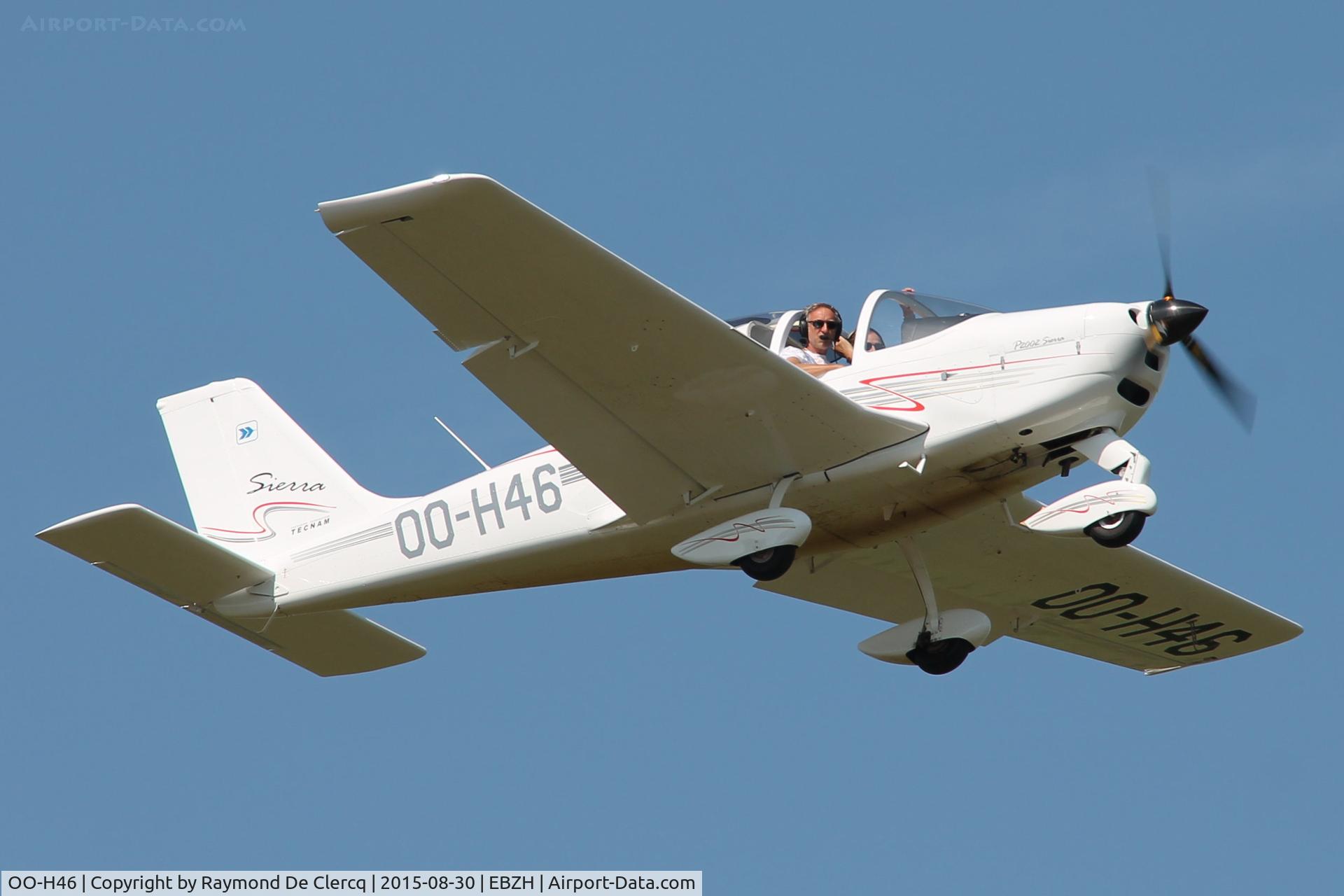 OO-H46, 2015 Tecnam P-2002 Sierra C/N 518, Low pass at Kiewit/Hasselt.
