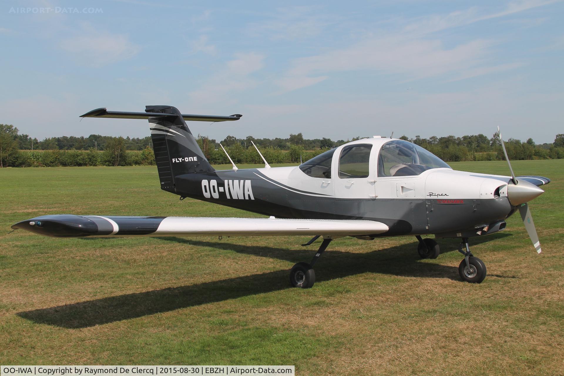 OO-IWA, 1978 Piper PA-38-112 Tomahawk Tomahawk C/N 38-78A0304, Open days at Kiewit/Hasselt.