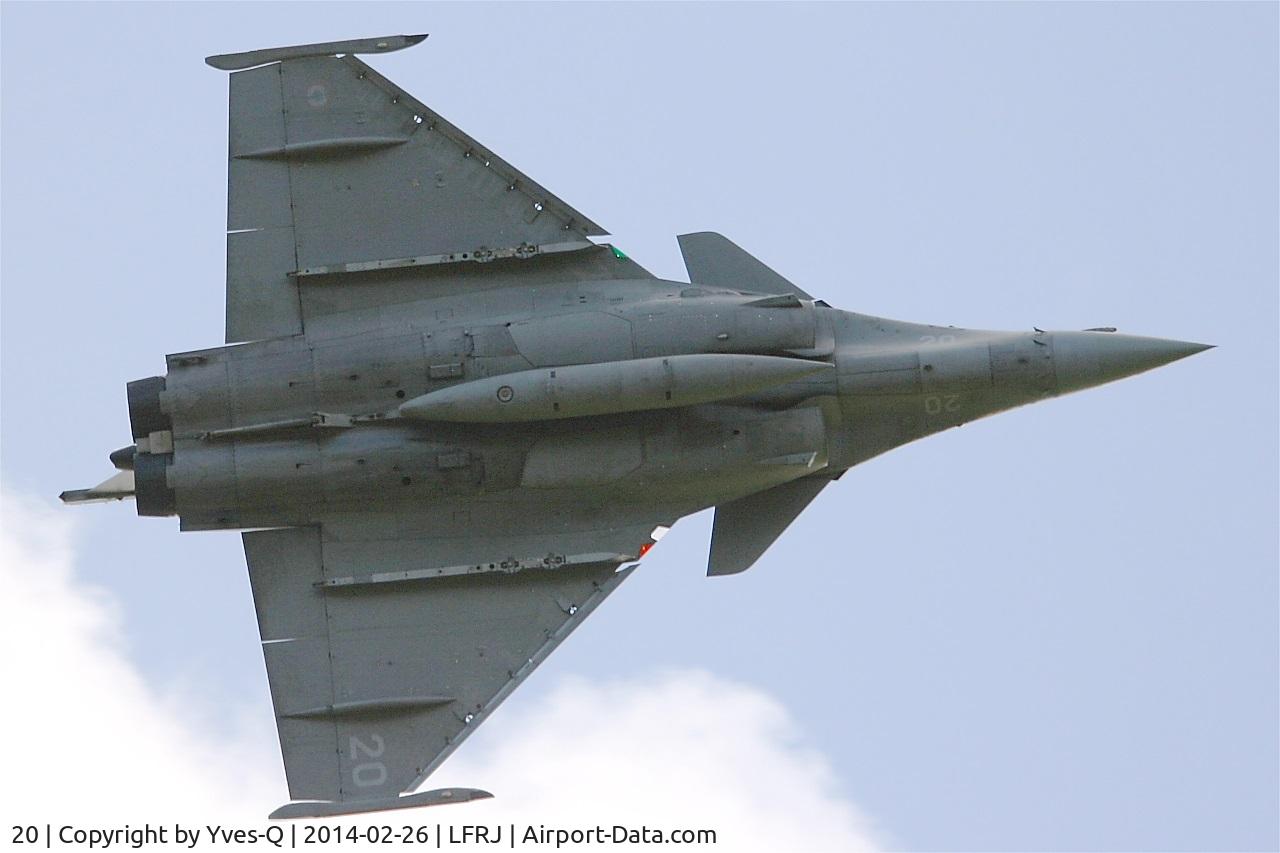20, Dassault Rafale M C/N 20, Dassault Rafale M,  Break before landing, over Landivisiau Naval Air Base (LFRJ)