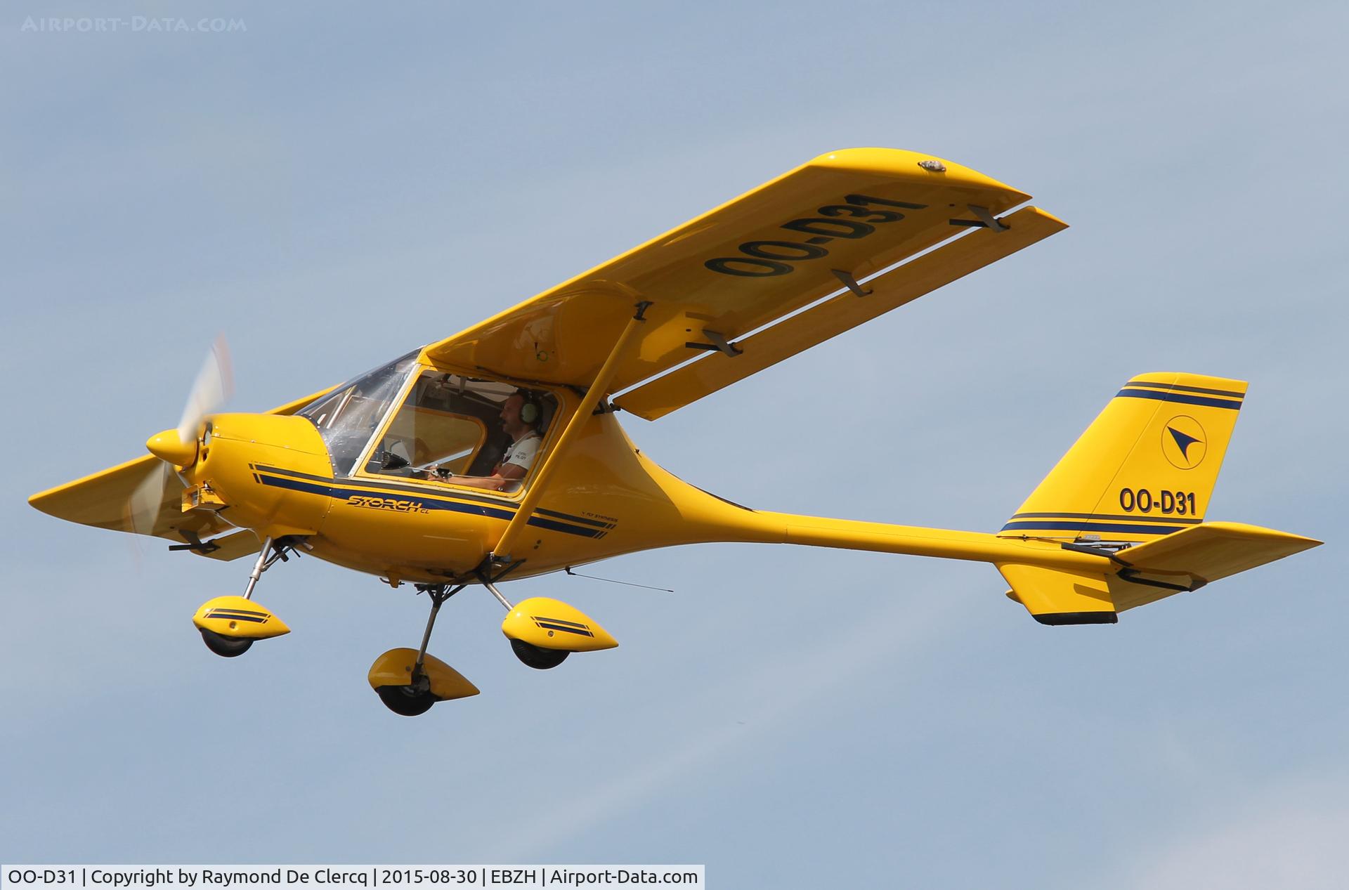 OO-D31, 1999 Fly Synthesis Storch C/N 243, Take off at Kiewit/Hasselt.