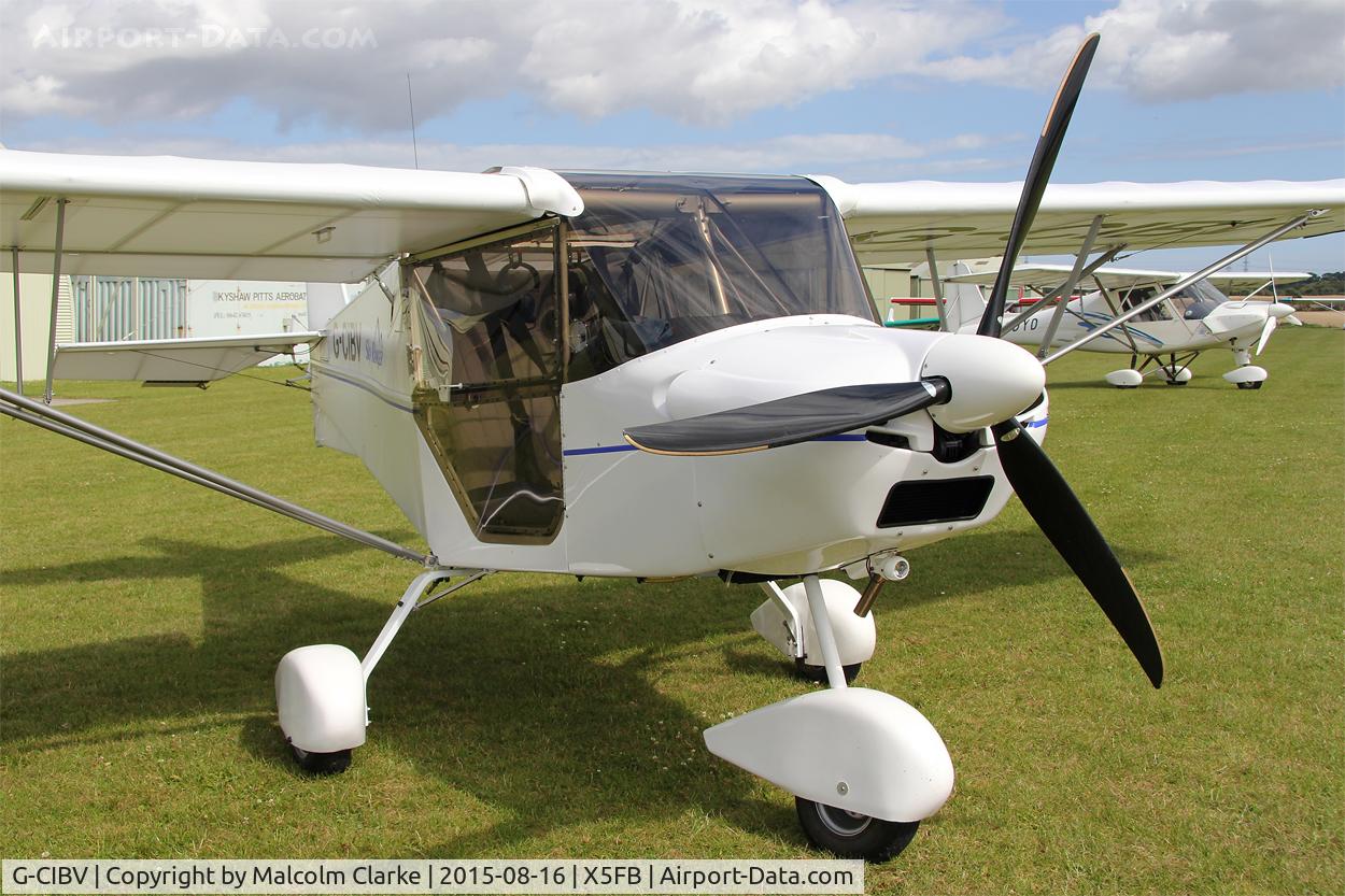 G-CIBV, 2013 Skyranger Swift 912S(1) C/N BMAA/HB/640, Skyranger Swift 912S(1), Fishburn Airfield, August 16th 2015.