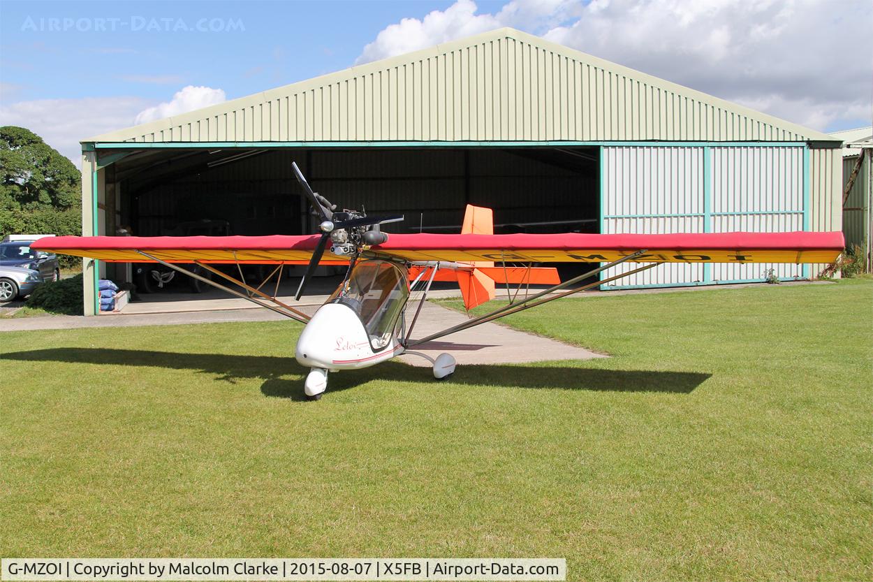 G-MZOI, 1999 Letov LK-2M Sluka C/N PFA 263-13238, Letov LK-2M Sluka, Fishburn Airfield, August 7th 2015.